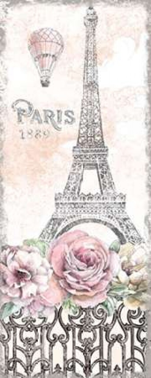 Paris Roses Panel VIII Poster Print by Beth Grove - Item # VARPDX22916
